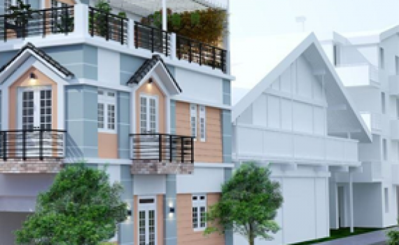 Thi công sửa chữa nâng tầng biệt thự  quận Tân Bình - Nhà anh Tuấn