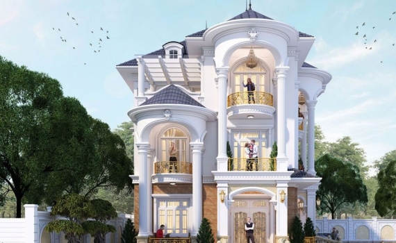 Phân biệt biệt thự cổ điển và biệt thự tân cổ điển