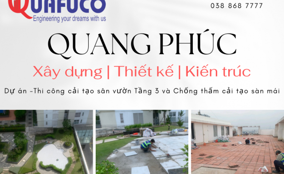 Công trình cải tạo sân vườn khu dân cư tại quận 7