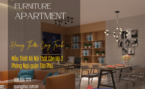 Mẫu Thiết Kế Nội Thất Căn Hộ 3 Phòng Ngủ 